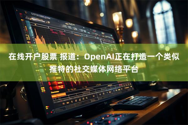 在线开户股票 报道：OpenAI正在打造一个类似推特的社交媒体网络平台