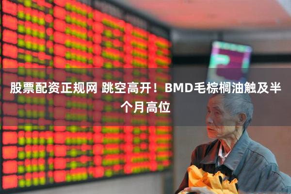 股票配资正规网 跳空高开！BMD毛棕榈油触及半个月高位