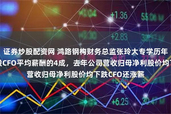 证券炒股配资网 鸿路钢构财务总监张玲大专学历年薪33万，是A股CFO平均薪酬的4成，去年公司营收归母净利股价均下跌CFO还涨薪