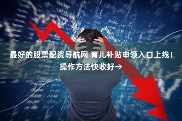 最好的股票配资导航网 育儿补贴申领入口上线！操作方法快收好→